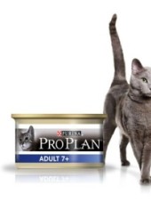 Проплан консервы для кошек старше 7 лет мусс с тунцом в банке 85 гр.